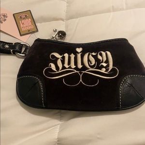 Juicy couture black wristlet